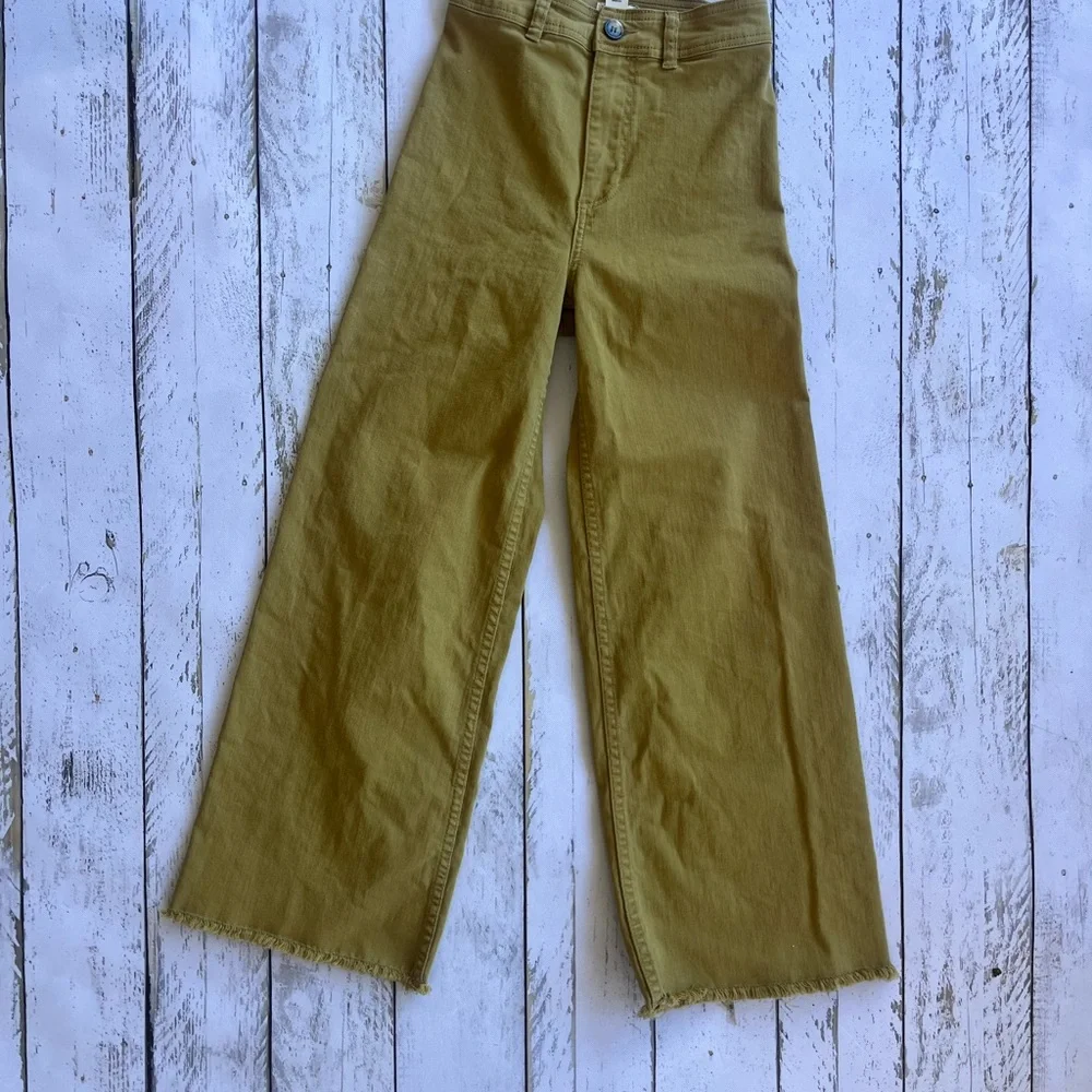 Billabong Free Fall Wide Leg Pants size 00 / size 24 - Picture 4 of 11
